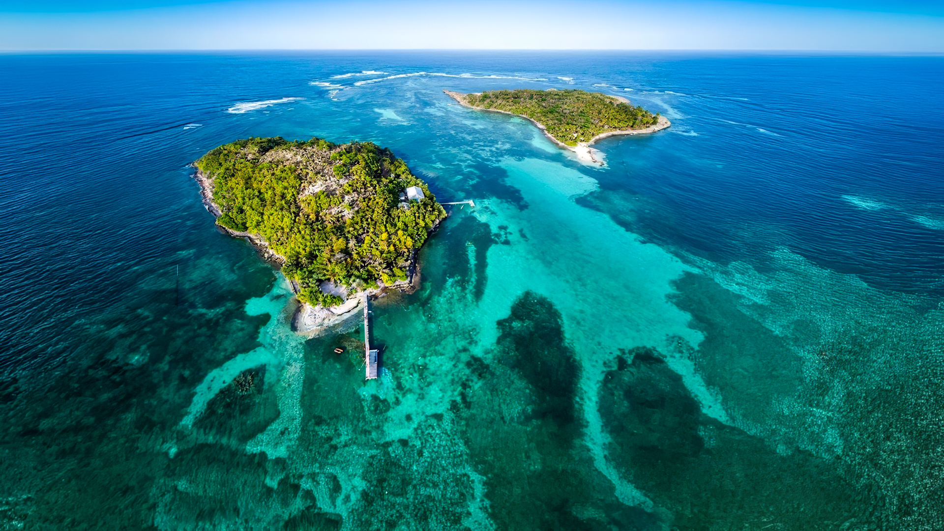 Navigation en trimaran sur la mer des Caraïbes
